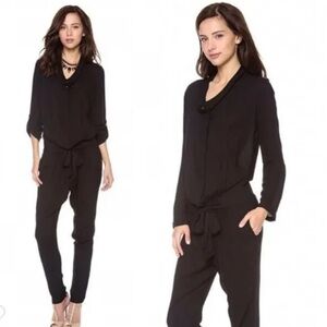 Young Fabulous and Broke black tapered leg hamlet jumpsuit size medium